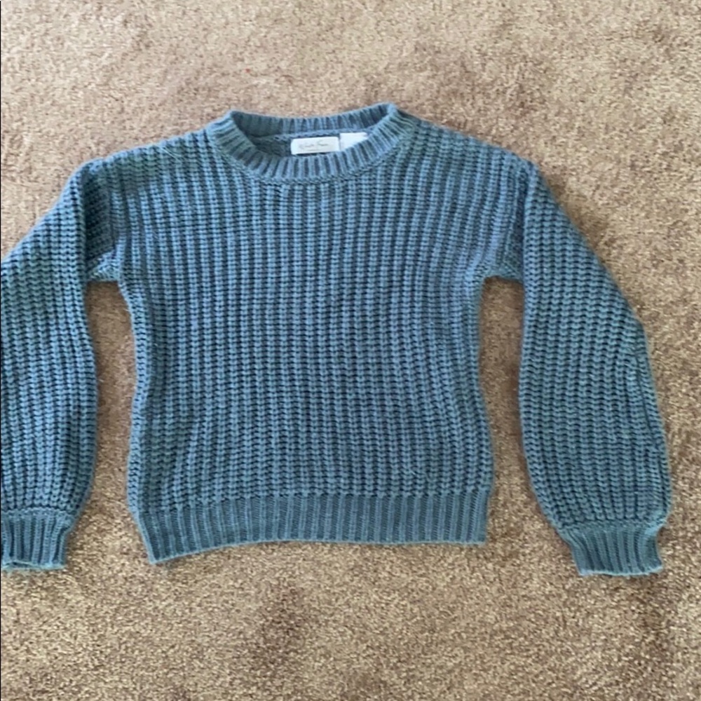 tilly blue sweater